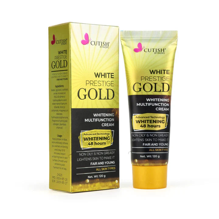 Cutish Gold Instant Whitening Cream 120g Cutish