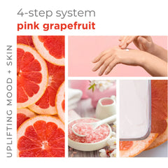Be Care Love Pink Grapefruit Energizing Spa 4 Pcs Set Be Care Love