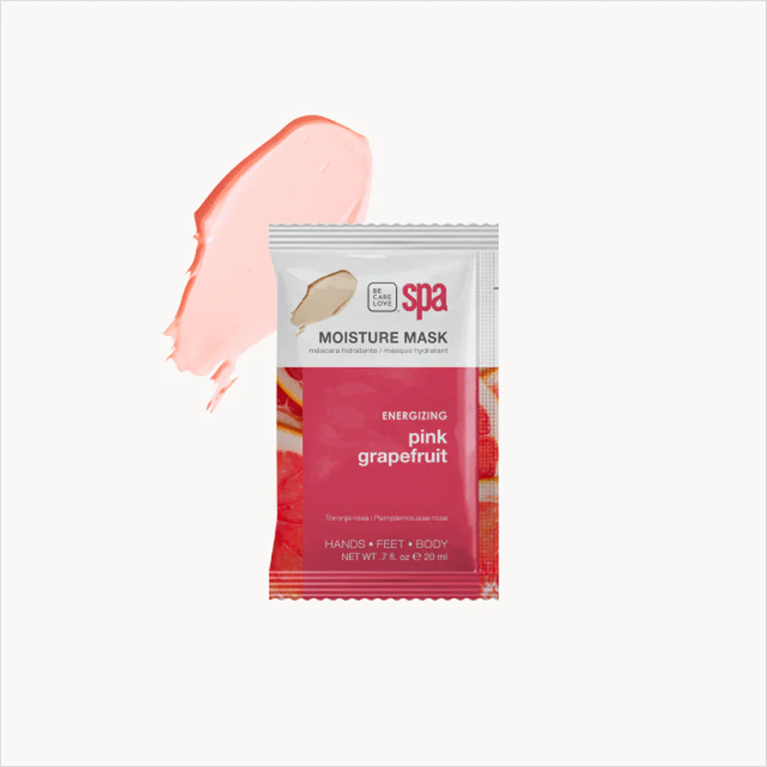 Be Care Love Pink Grapefruit Energizing Spa 4 Pcs Set Be Care Love
