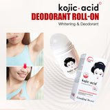 GuanJing Kojic Acid Deodorant Perfume Underarm Roll On - 50ml
