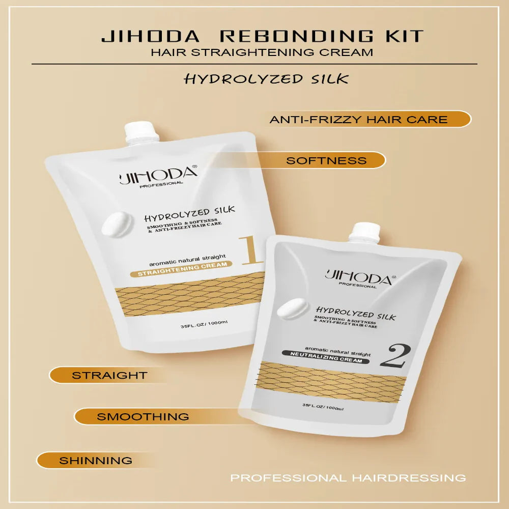 Gihoda Rebonding Hair Straightening Cream for Nourish and Smooth Hair Gihoda