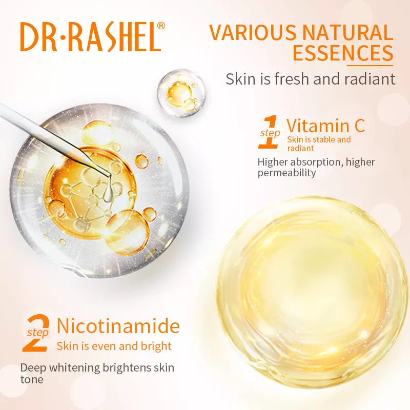 Dr. Rashel Vitamin C Brightening & Hydrating Hand & Foot Cream – 100g DR.Rashel