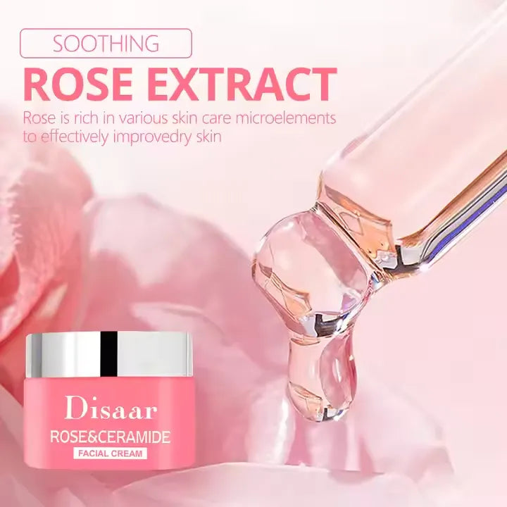 Disaar Rose Ceramide Repair and Brightening Facial Cream - 50g Disaar