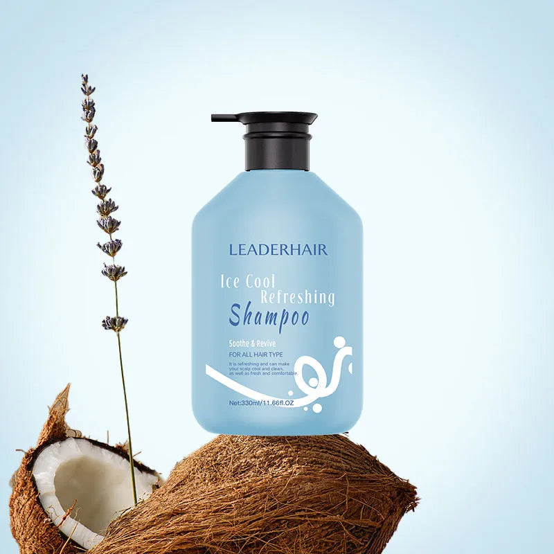 LEADERHAIR Refreshing Cool Care Shampoo - 330ml LEADERHAIR