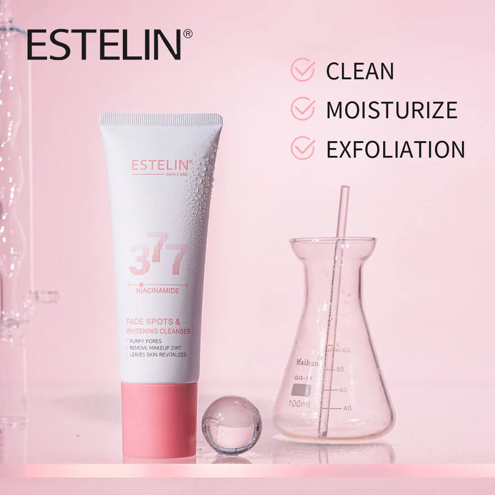ESTELIN  Niacinamide Whitening Fade Spots Facial Cleanser - 120g Estelin