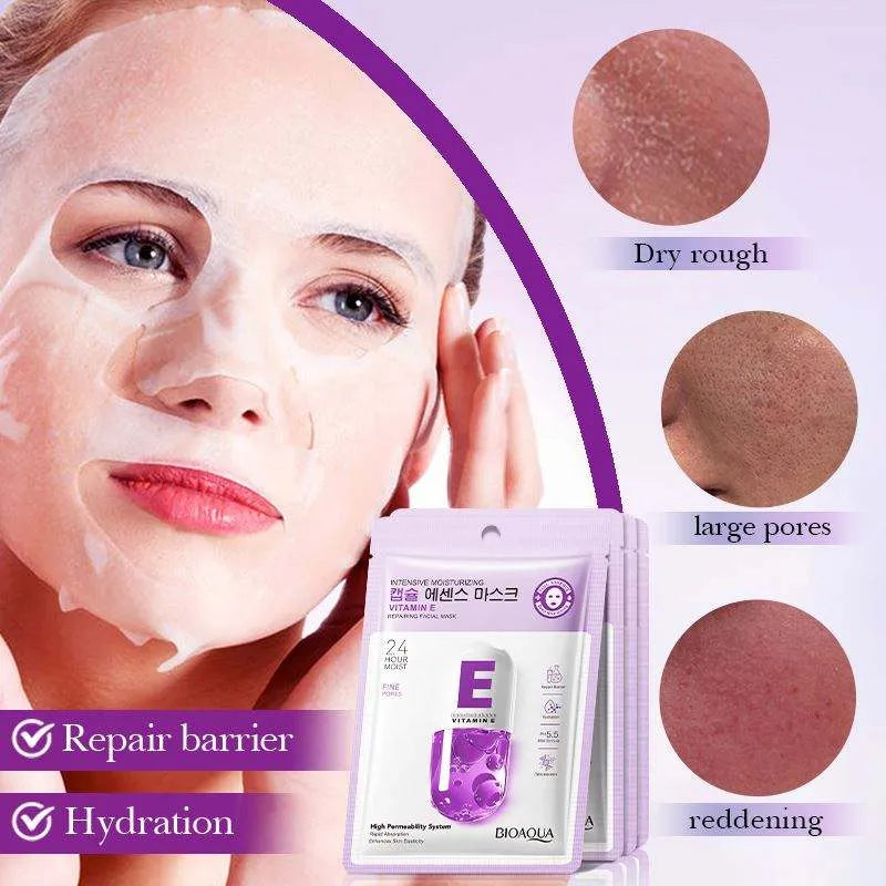 Bioaqua Vitamin E Repairing Facial Mask – Hydration & Skin Repair Bioaqua
