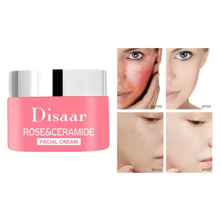 Disaar Rose Ceramide Repair and Brightening Facial Cream - 50g Disaar