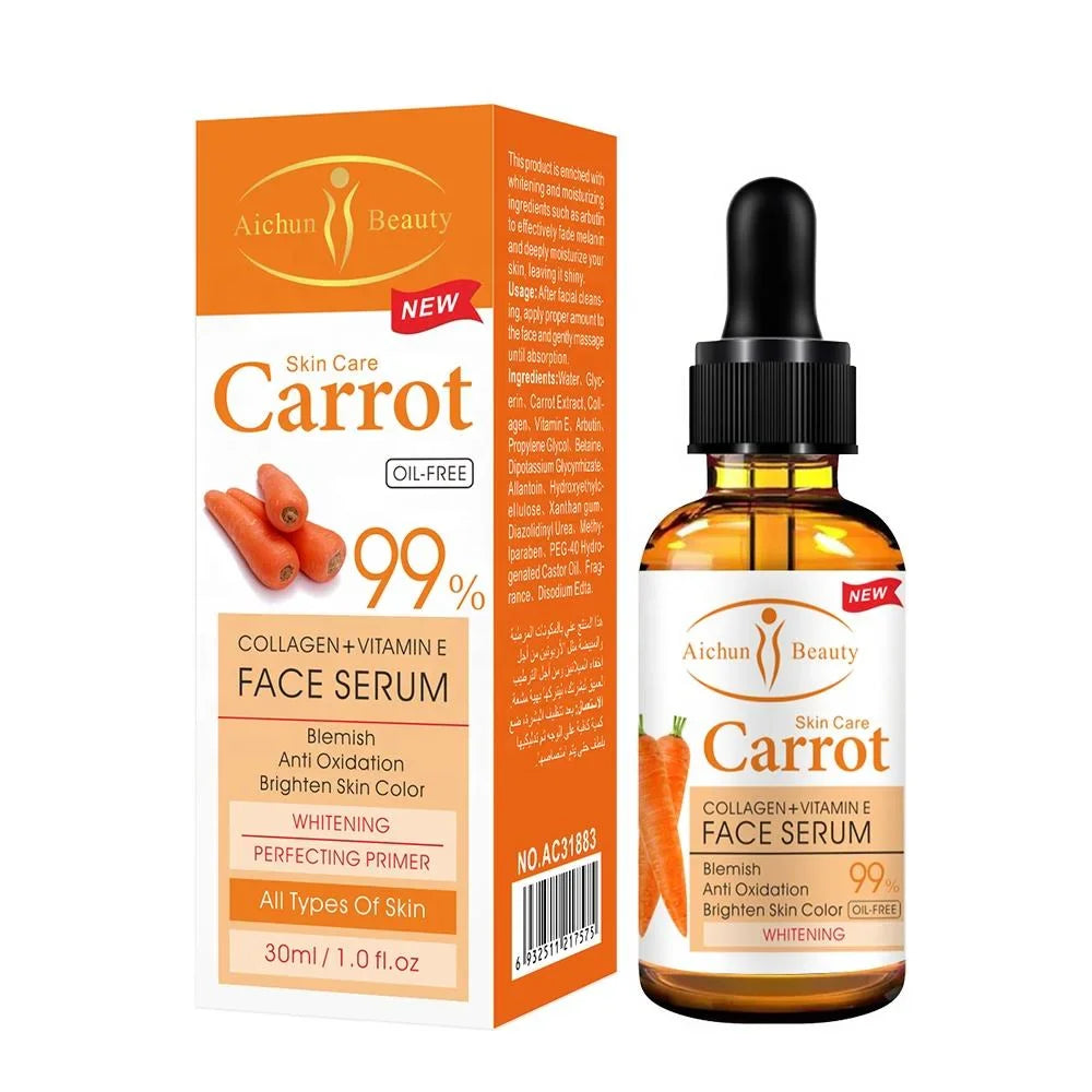 Aichun Beauty Serum Carrot & Vitamin E Collagen Face Serum - 30ml Aichun Beauty