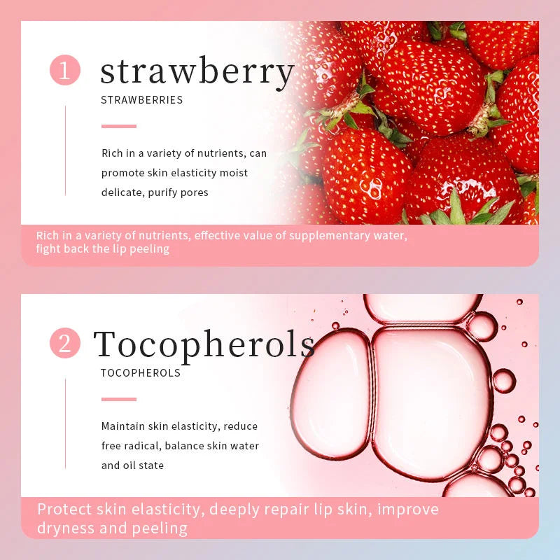 BIOAQUA Strawberry Moisturizing Lip Mask Bioaqua