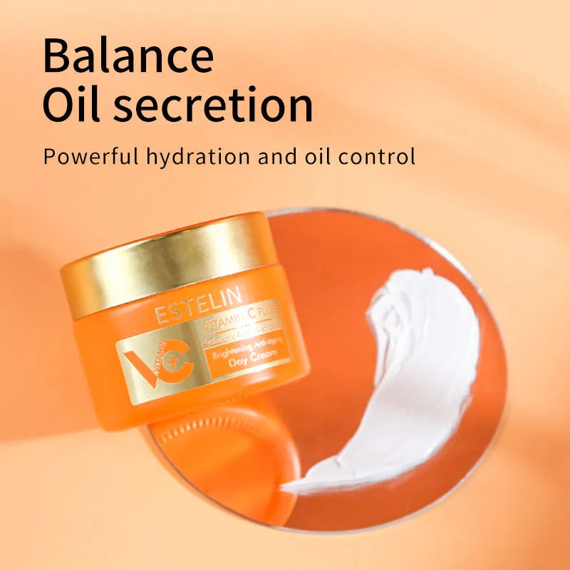 ESTELIN Vitamin C Plus Day And Night Cream - 50ml Each Estelin