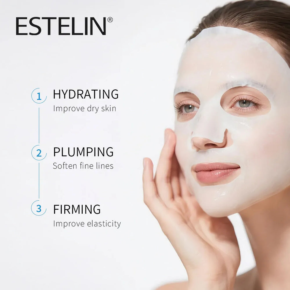 Estelin Water Bank Hyaluronic Acid Hydrating Sheet Mask - 25g Estelin