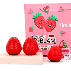 Professional Cute Kids Strawberry Lip Balm Cosmia.pk