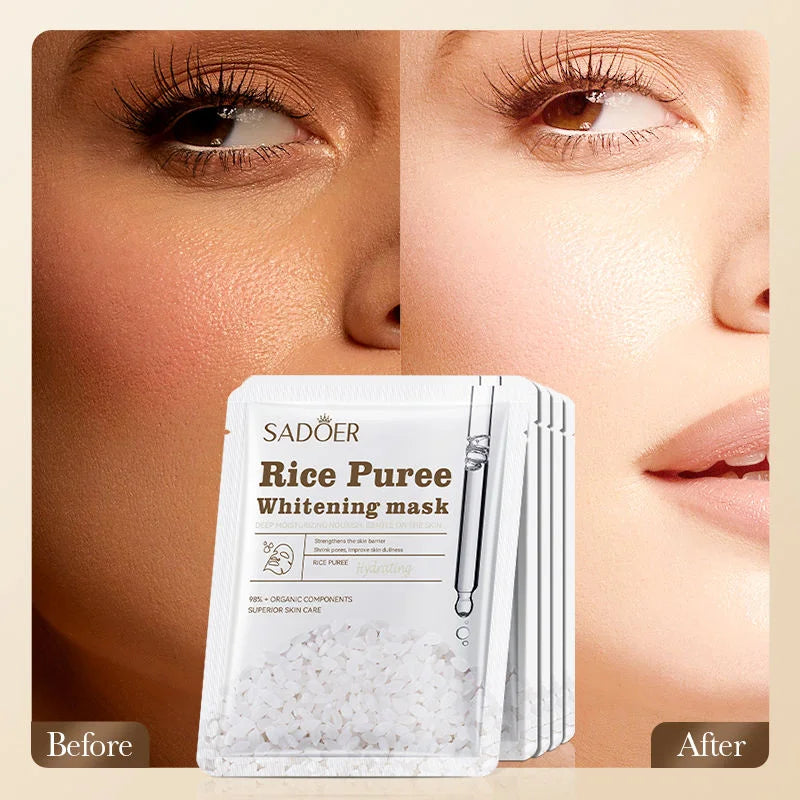 Sadoer - Rice Puree Whitening Facial Mask - 25g Sadoer