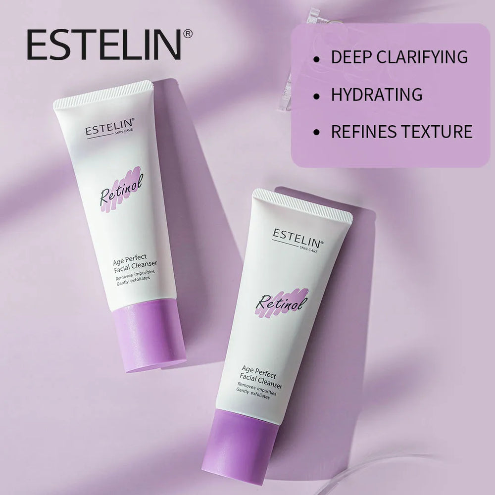 Estelin Retinol Age Perfect Facial Cleanser - 120g Estelin