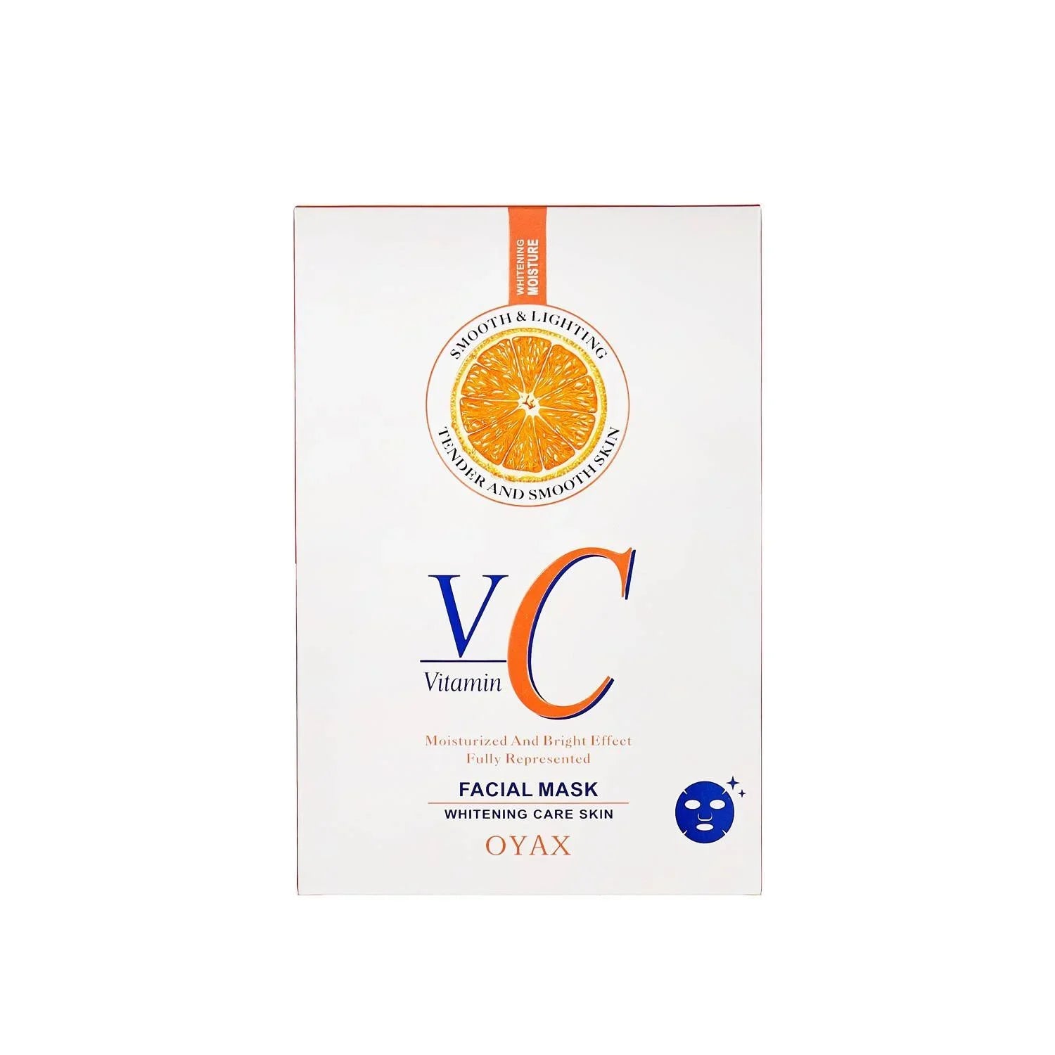 Oyax Vitamin C Moisturizing Whitening Facial Mask - 10 PCS Oyax