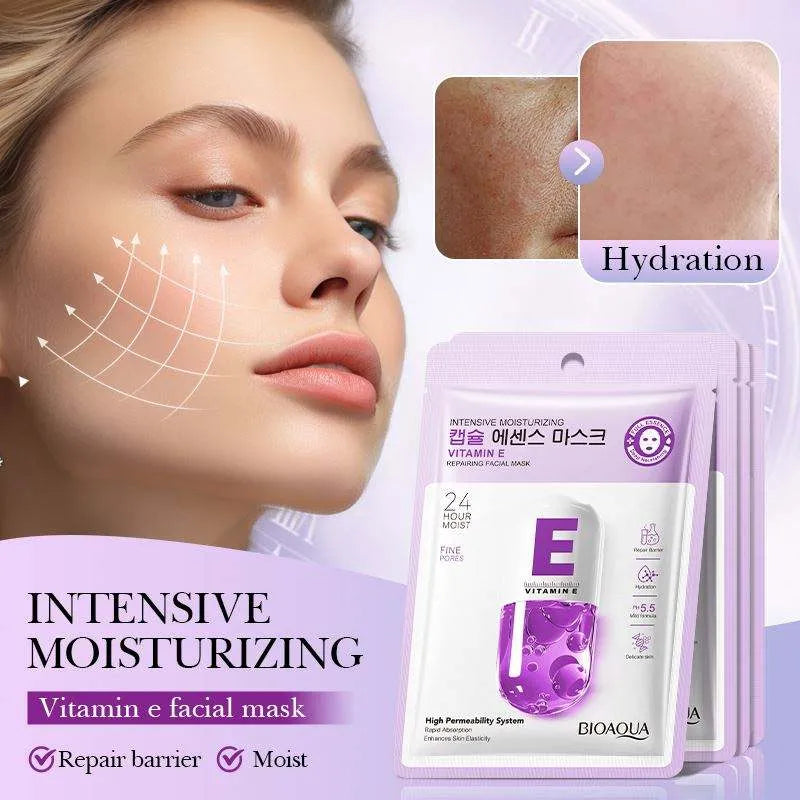 Bioaqua Vitamin E Repairing Facial Mask – Hydration & Skin Repair Bioaqua