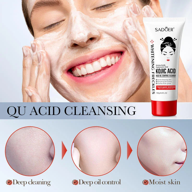 Sadoer Amino Acids Hyaluronic acids Kojic acid Mild Oil Control Cleanser Sadoer