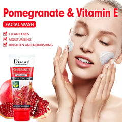 Disaar Pomegranate Vitamin E Deep Clean & Clear Face Wash - 100g DISAAR