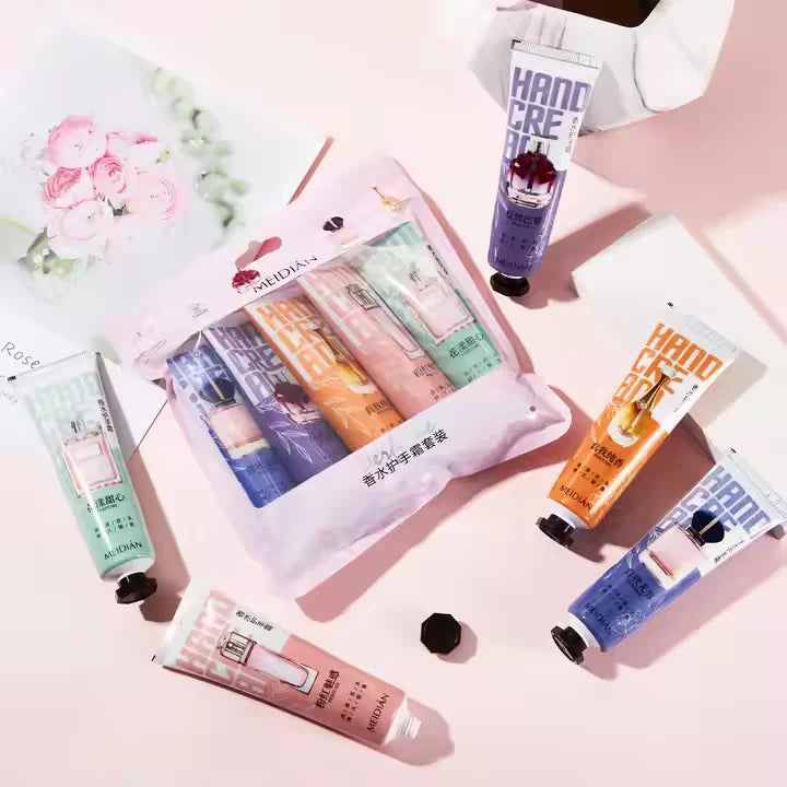 Meidian Perfume Hand Cream Set (Pack of 5) Meidian