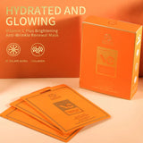 Estelin Vitamin C Plus Hyaluronic Acid And Niacinamide Glow Mask - 25g