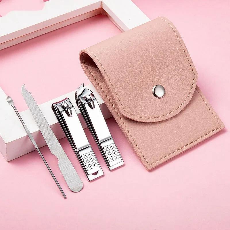 Stainless Steel Nail Clipper Cutter Set- 4Pcs Cosmia.pk