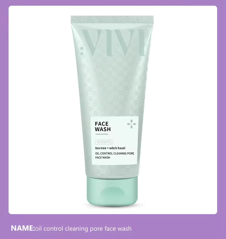 Vivimiyu Tea tree + Witch hazel Facial Cleanser - 180g Vivimiyu