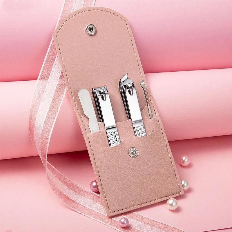 Stainless Steel Nail Clipper Cutter Set- 4Pcs Cosmia.pk