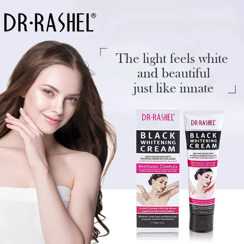 Dr. Rashel Black Whitening Cream with Collagen - 100ml DR.Rashel