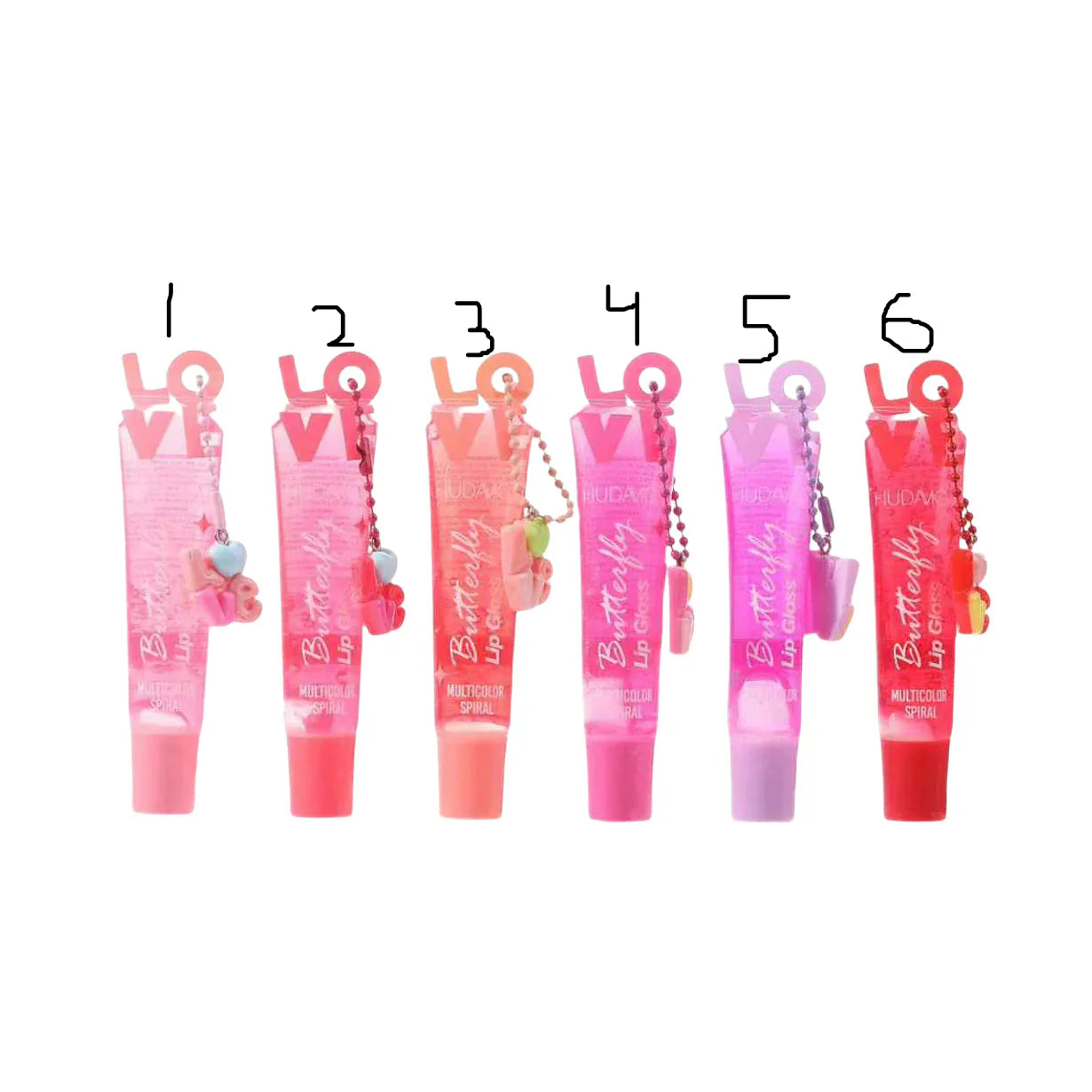 HUDAMOJI Pearlescent "Butterfly" Lip Gloss Hudamoji