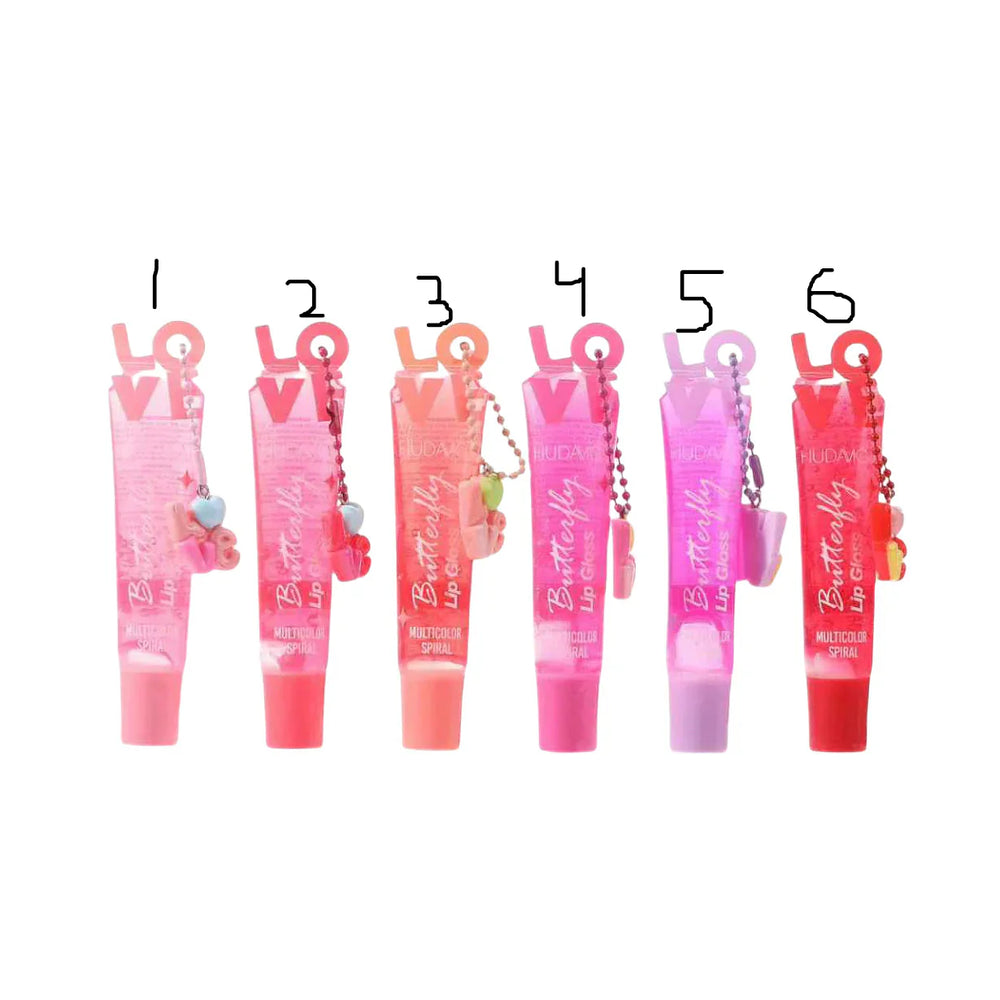 HUDAMOJI Pearlescent "Butterfly" Lip Gloss Hudamoji