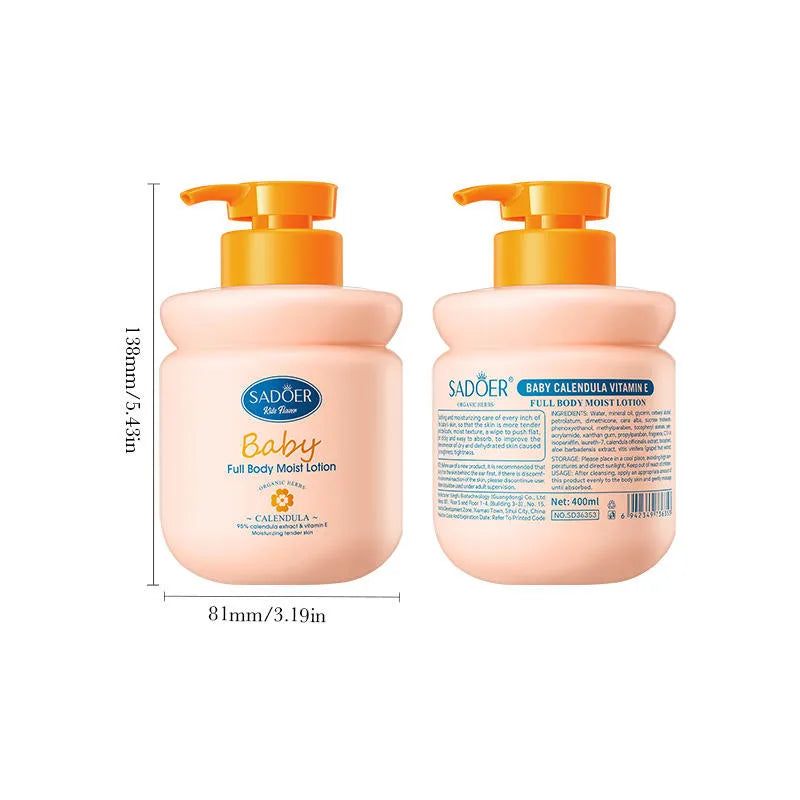 Sadoer Calendula Amino Acid Formula Baby Moist Lotion – 400 ml Sadoer