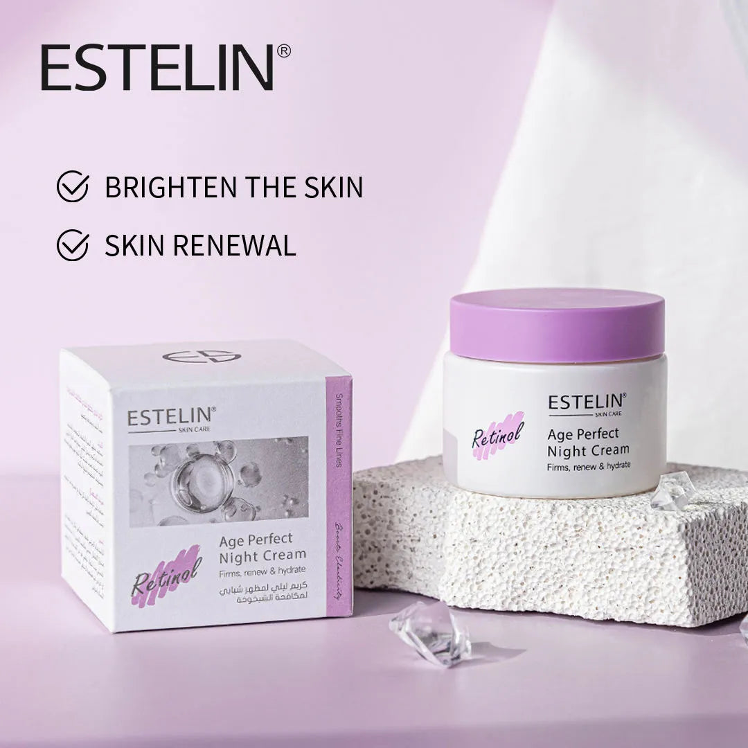 ESTELIN Retinol Age Perfect Night Cream for Face - 50ml Estelin