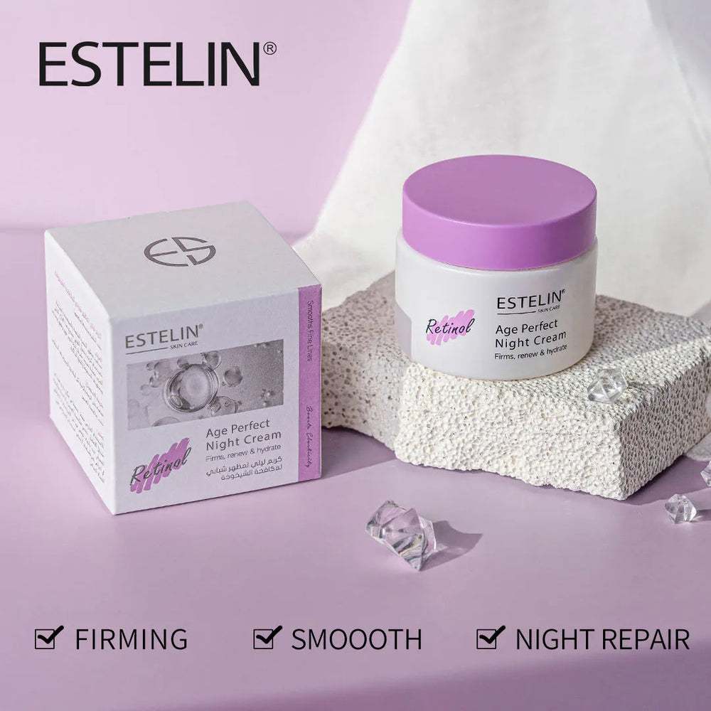 ESTELIN Retinol Age Perfect Night Cream for Face - 50ml Estelin