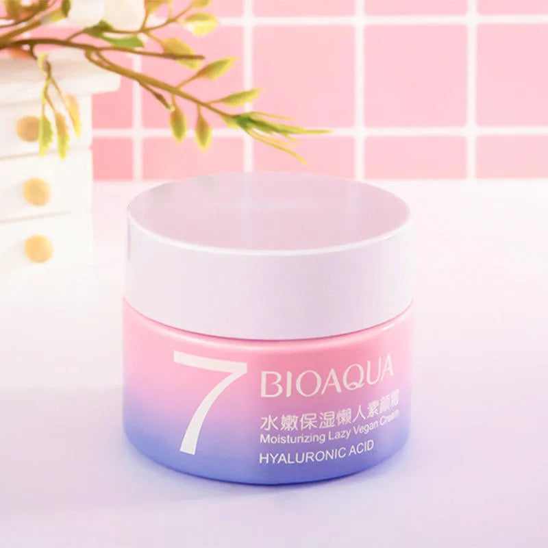 Bioaqua 7 Hyaluronic Acid Moisturizing Lazy Vegan Cream - 50ml Bioaqua