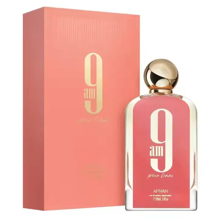 Afnan 9 AM Pour Femme Eau de Parfum (3.4 oz / 100ml) Afnan