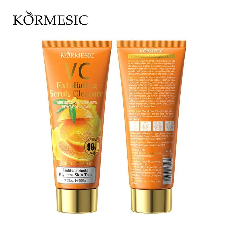 KORMESIC VC Exfoliating Scrub Facial Cleanser - 100g KORMESIC