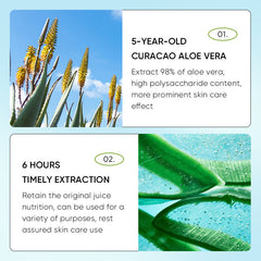 Sadoer Aloe Vera Bath Salt Deep Cleaning Gentle Exfoliator - 430g Sadoer
