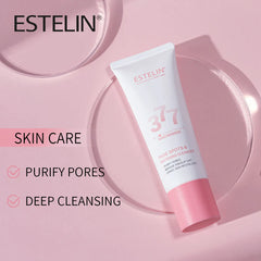 ESTELIN  Niacinamide Whitening Fade Spots Facial Cleanser - 120g Estelin