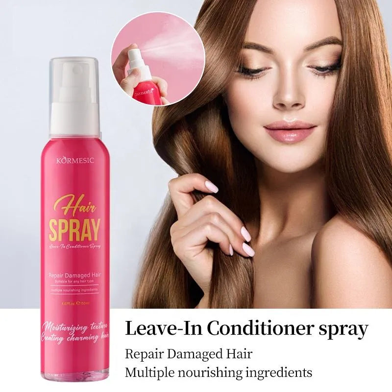 KORMESIC Frizz Leave in Hair Care Treatment Spray for Dry Hair - 150ml KORMESIC