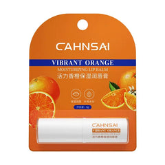 CAHNSAI Vibrant Orange Moisturizing Lip Balm - 4g CAHNSAI