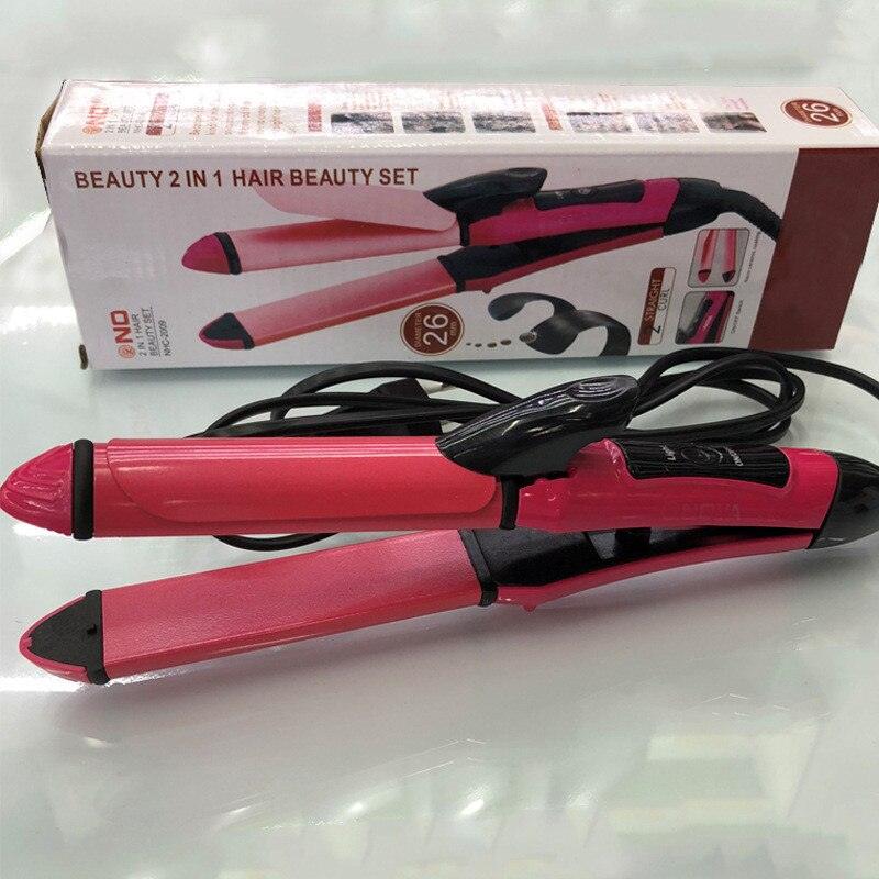 Nova 2-in-1 Professional Hair Curler & Hair Straightener Nova