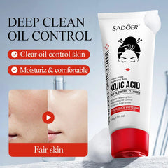 Sadoer Amino Acids Hyaluronic acids Kojic acid Mild Oil Control Cleanser Sadoer