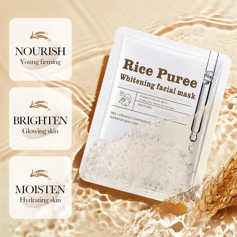 Sadoer - Rice Puree Whitening Facial Mask - 25g Sadoer