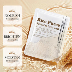 Sadoer - Rice Puree Whitening Facial Mask - 25g Sadoer