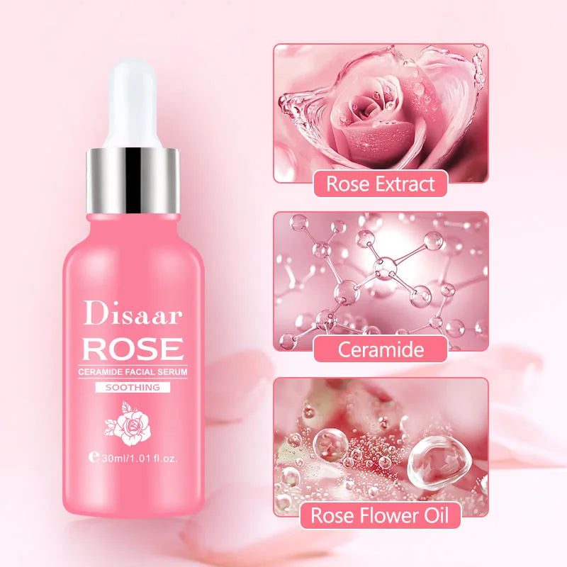 DISAAR Rose & Ceramide Soothing Facial Serum - 30ml Disaar