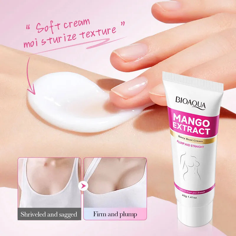 Bioaqua Natural Breast Increasing Instant Tightening Firming Massage Upsize Chest Cream - 40g Bioaqua