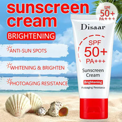 Disaar Retinol And Lemon Extract Sunscreen Cream SPF50+ PA+++ - 50g Disaar