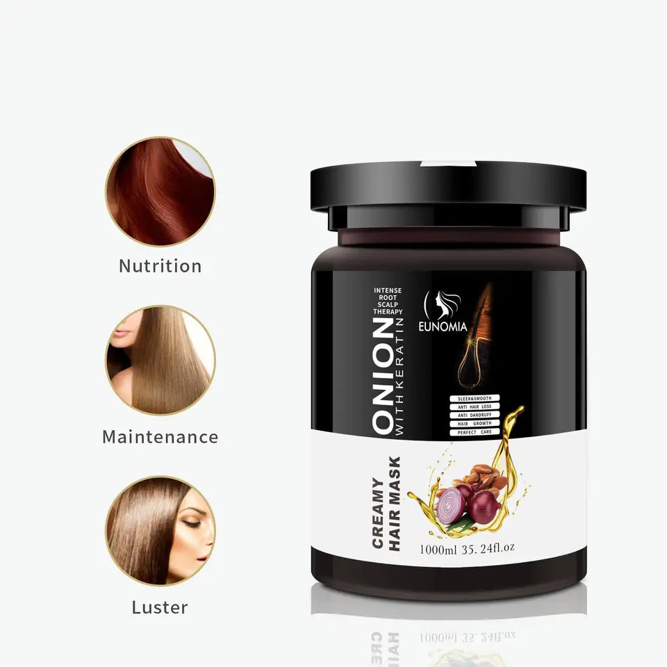 Eunomia Onion Creamy Hair Mask – 1000ml Eunomia