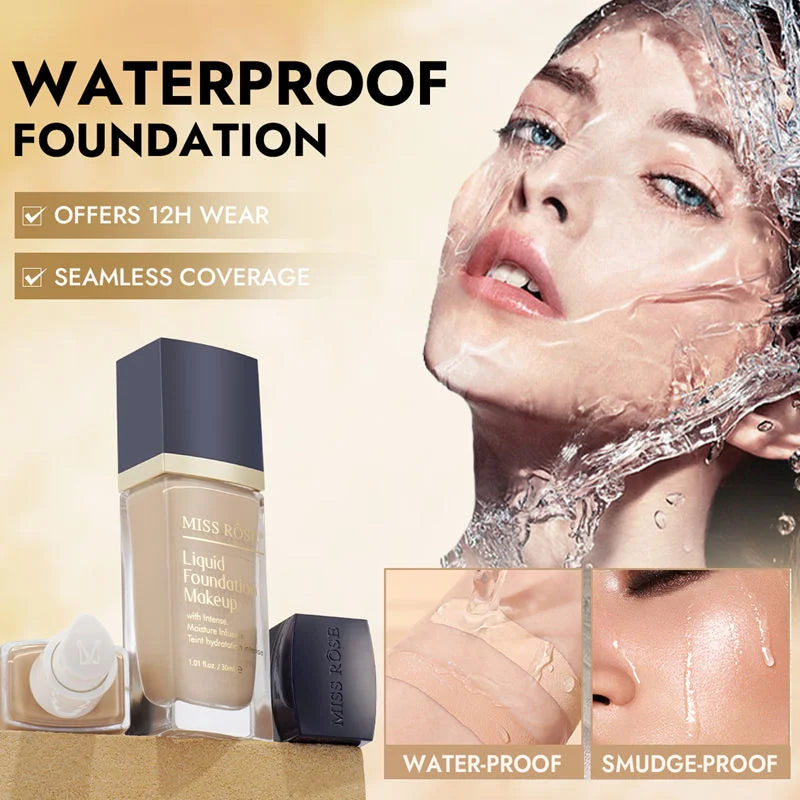Miss Rose Liquid Makeup Foundation - 30ml Miss Rose