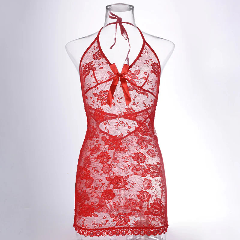 black lace babydoll lingerie set Cosmia.pk